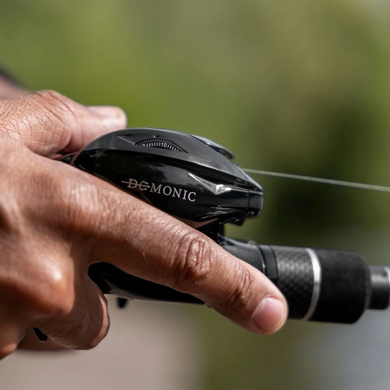 Zebco Demonic All Black Baitcaster 150 LHW